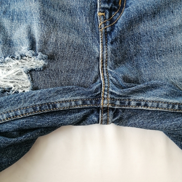 Levi's 70s High Flare Jeans Size 25 Premium Denim in Take It Out Dark - Picture 8 of 16